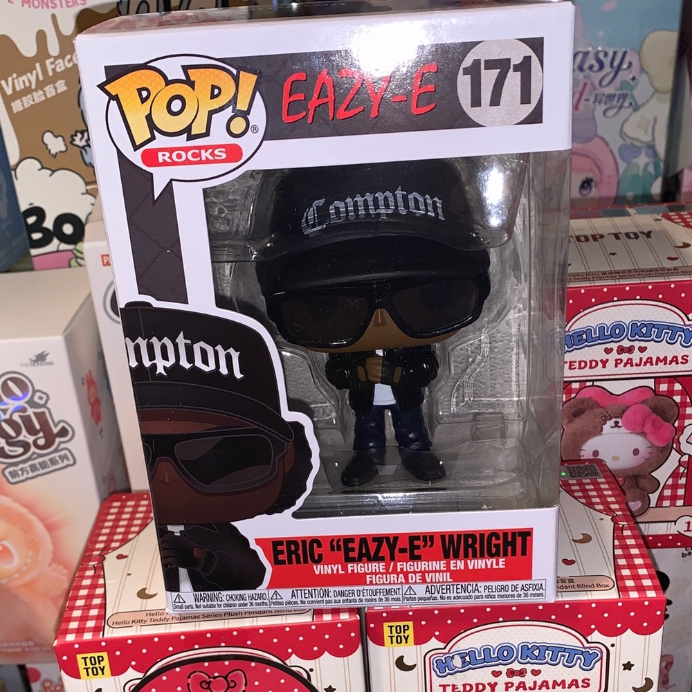 Vaulted New in the Box Eazy-E #171 Eric “Eazy-E” Wright from NWA Funko Pop